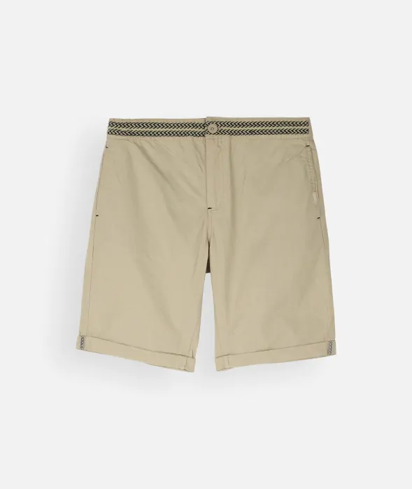 Plain bermuda half-elasti R1OMERY-WK