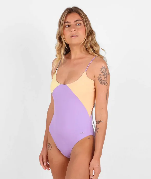 Colorblock swimsuit R1YUNA