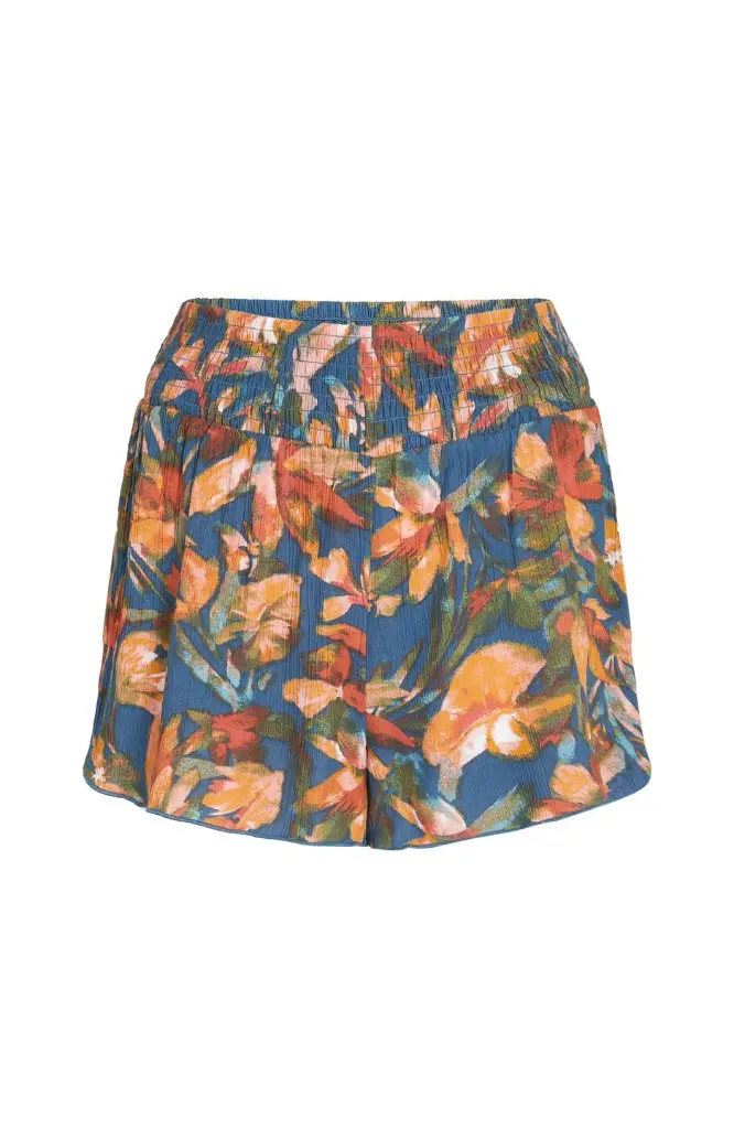 JOHNNY SMOCKED WAIST SHORTS