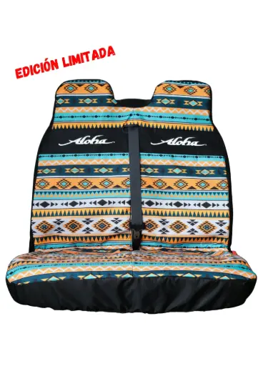 [ALSEATFR2PRBLU-0-ALL-Unisex] FUNDA ALOHA ASIENTO DOBLE COCHE P B