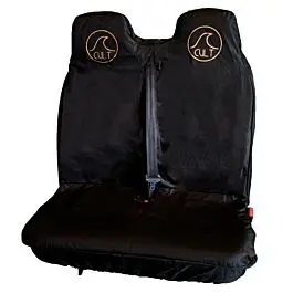 [CUSEAT2-0-ALL-Unisex] FUNDA CULT ASIENTO COCHE DOBLE NEGR
