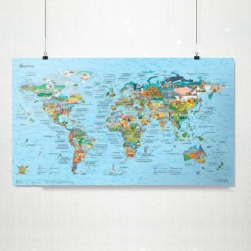 [MAPBUCKET-0-ALL-Unisex] MAPA SURFSTRIP MAP BUCKET LIST