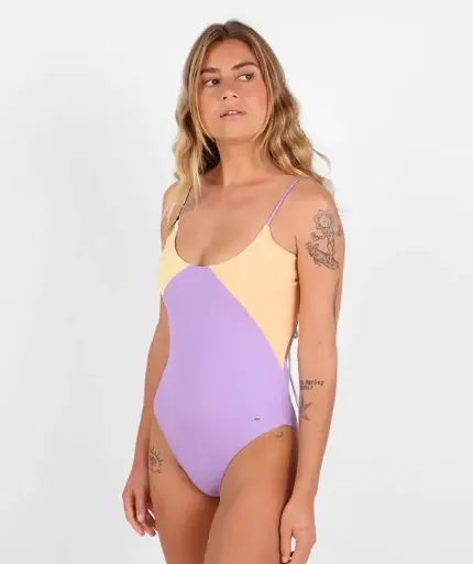 Colorblock swimsuit R1YUNA