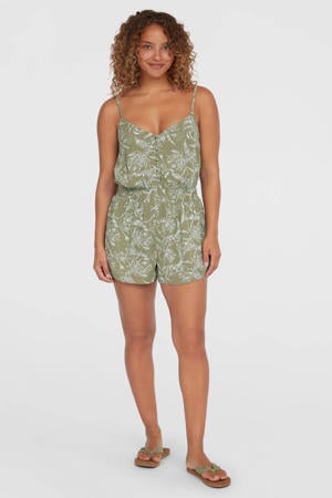 THIN STRAP BUTTONED ROMPER